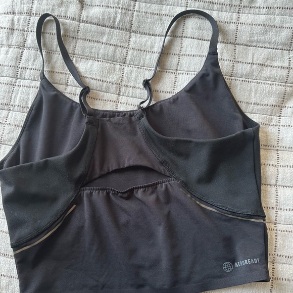 Adidas HIIT 45 Seconds Crop Tank Top - Picture 2 of 2
